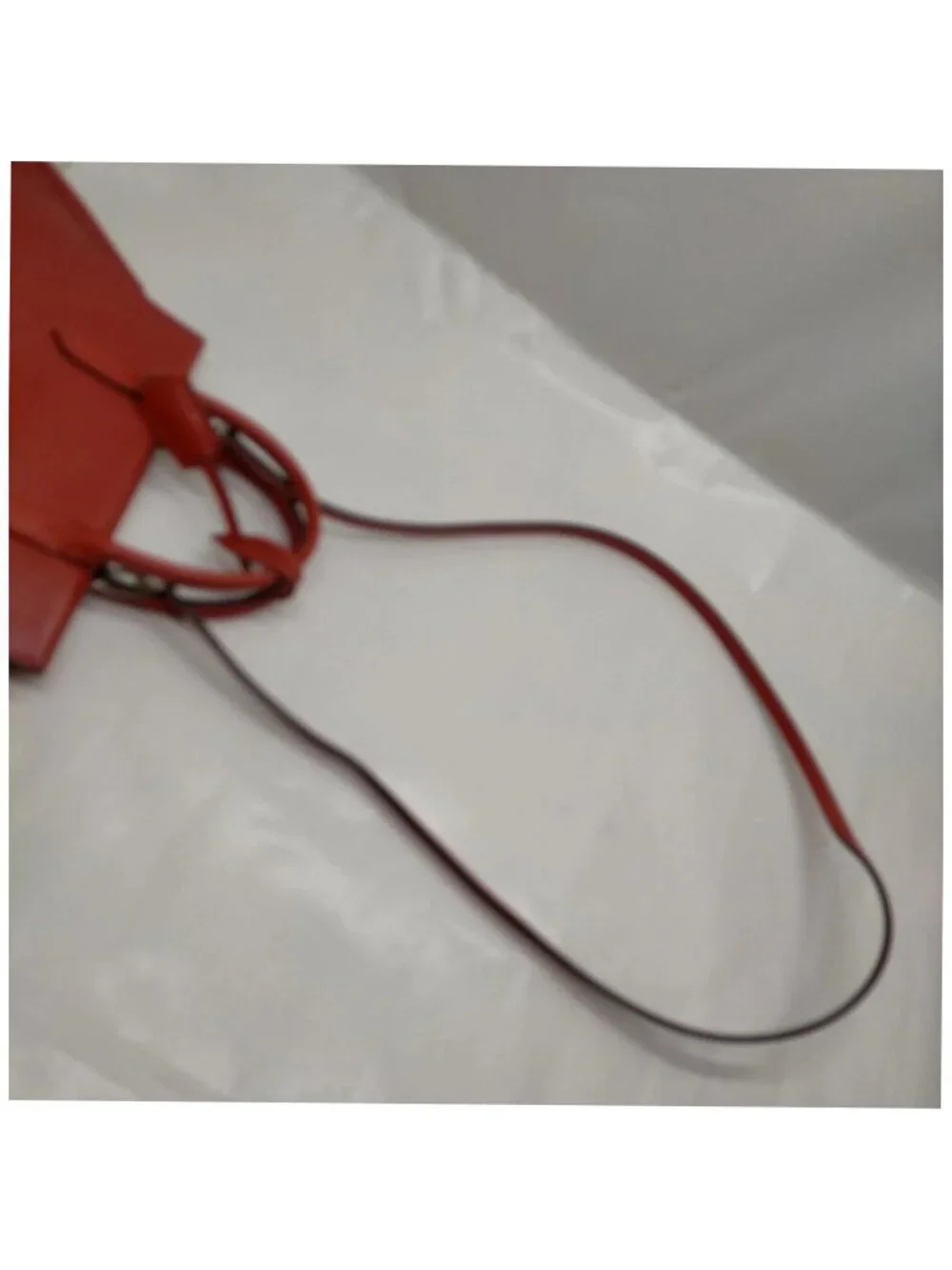 Authentic Louis Vuitton Marly BB Red Epi Leather Shoulder Bag